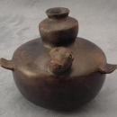Ancient Colima Pre-Columbian Ceramic Effigy Vessel