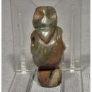Antique Pre-Columbian carved Jade Bird Pendant Costa Rican Nicoya c 500 – 800 AD