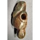 Antique Pre-Columbian carved Jade Bird Pendant Costa Rican Nicoya c 500 – 800 AD
