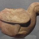 Antique Pr-Columbian Moche Terracotta Duck Effigy Vessel