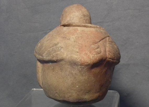 Antique Pr-Columbian Moche Terracotta Duck Effigy Vessel