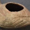 Antique Pr-Columbian Moche Terracotta Duck Effigy Vessel
