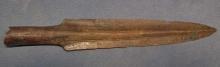 Ancient European Bronze Socked Spearhead Bronze Age 11th-8th c B.C.