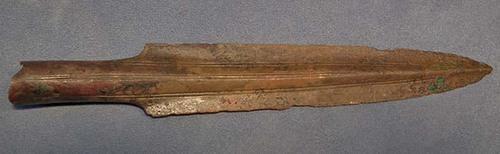 Ancient European Bronze Socked Spearhead Bronze Age 11th-8th c B.C.