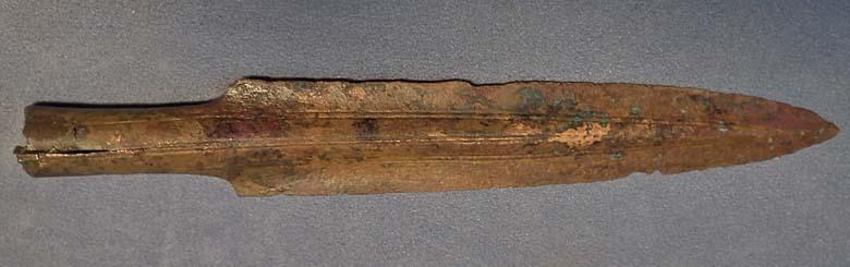 Ancient European Bronze Socked Spearhead Bronze Age 11th-8th c B.C.