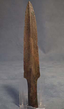 Ancient European Bronze Socked Spearhead Bronze Age 11th-8th c B.C.