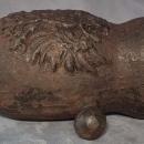 SOLD Antique Cannon European Iron Mortar Gun 17th century