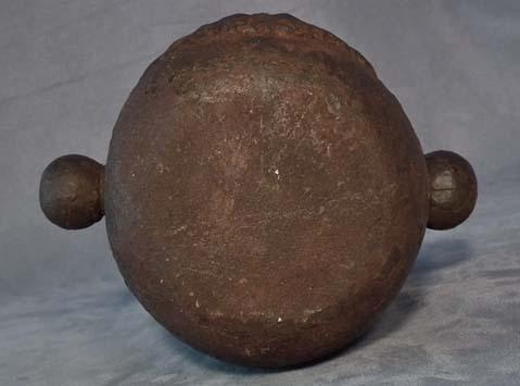 SOLD Antique Cannon European Iron Mortar Gun 17th century