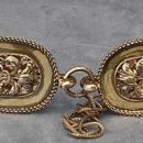Antique Hungarian Polish Silver Mounted Sword Belt 17th -19th century