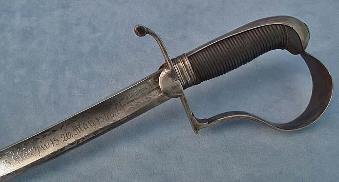 Antique Hungarian Presentation Sword, Sabre from the Hungarian Revolution 1848