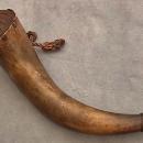 Antique 18th century Revolutionary War American rifleman Powder Horn