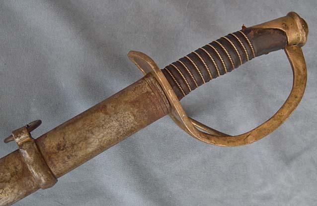 SOLD Authentic antique American Civil War Confederate Cavalry Saber Dog River Sword