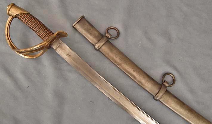 Authentic Antique American Civil War Confederate Cavalry saber Wristbreaker Sword