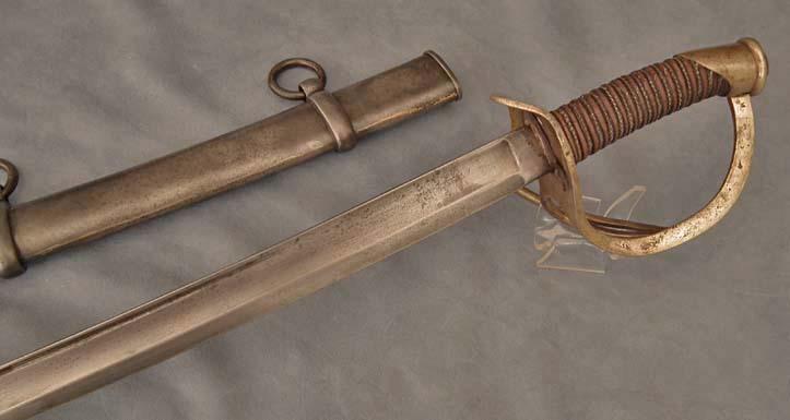 Authentic Antique American Civil War Confederate Cavalry saber Wristbreaker Sword