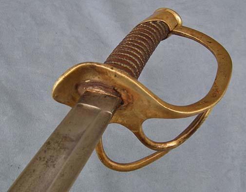 Authentic Antique American Civil War Confederate Cavalry saber Wristbreaker Sword