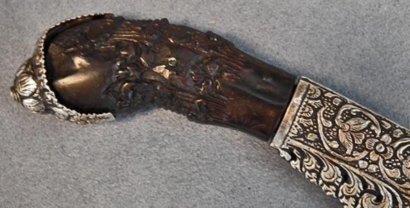 Antique Dagger Ceylonese Sinhalese Ppiha – kaetta Knife 18th century Sri Lanka