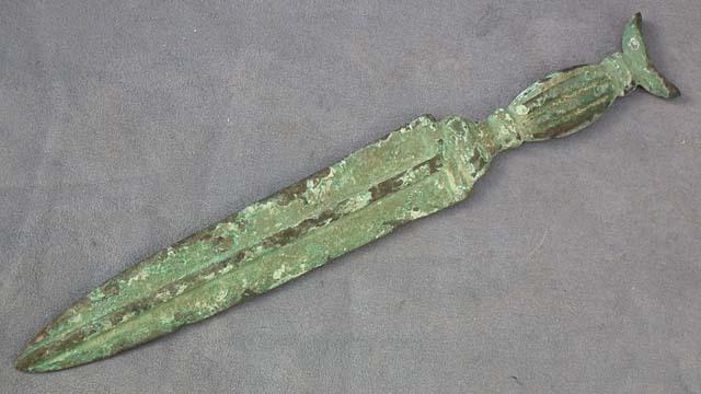 SOLD Ancient North Western Asiatic Bronze Sword Dagger 3RD-1ST millennium B.C.