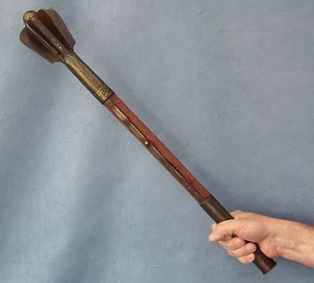 Antique huge Turkish Ottoman Islamic Mace 17th -18th century