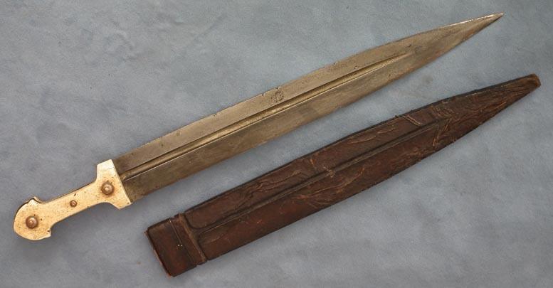 Antique Russian sword Cossack Caucasian Kindjal 19th century