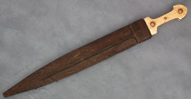 Antique Russian sword Cossack Caucasian Kindjal 19th century