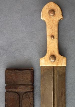 Antique Russian sword Cossack Caucasian Kindjal 19th century