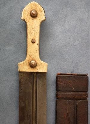Antique Russian sword Cossack Caucasian Kindjal 19th century