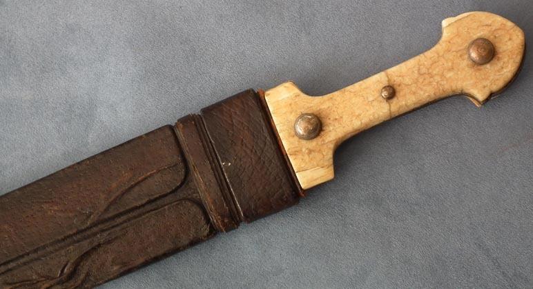 Antique Russian sword Cossack Caucasian Kindjal 19th century