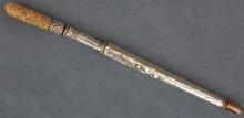 Antique Thai Siamese Siam- Thailand Silver Dagger Daab sword Dha knife Dah