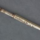 Antique Thai Siamese Siam- Thailand Silver Dagger Daab sword Dha knife Dah