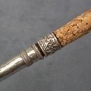 Antique Thai Siamese Siam- Thailand Silver Dagger Daab sword Dha knife Dah