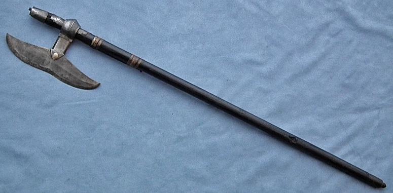 SOLD Antique Indian Axe Bullova Chota Nagpur 17th-18th c