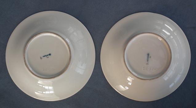 Napoleonic Berlin porcelain portrait Friedrich Wilhelm III & Queen Louise of Prussia 19th c