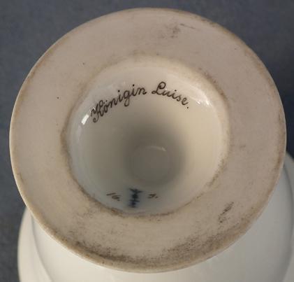 Napoleonic Berlin porcelain portrait Friedrich Wilhelm III & Queen Louise of Prussia 19th c