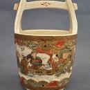 Antique Miniature Japanese Satsuma Ceramic Vase