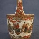Antique Miniature Japanese Satsuma Ceramic Vase