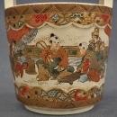 Antique Miniature Japanese Satsuma Ceramic Vase