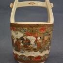 Antique Miniature Japanese Satsuma Ceramic Vase