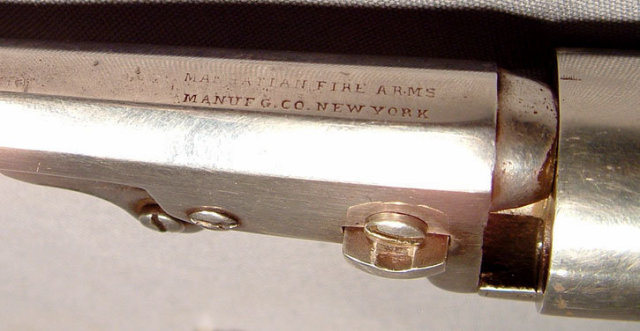 Antique American Percussion Revolver US Civil War Gun