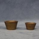 Antique Set of brass Nesting Apothecary's Weights 19th c