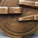 Antique Set of brass Nesting Apothecary's Weights 19th c