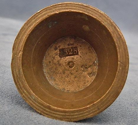 Antique Set of brass Nesting Apothecary's Weights 19th c