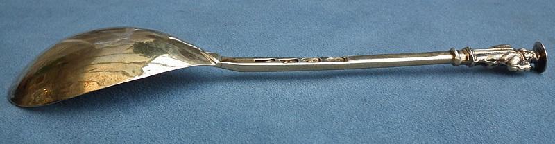 Antique George III English sterling Silver Apostle Spoon William Collings London 1774 18th c