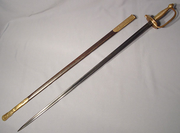 Antique American Sword from Civil War, dated 1863