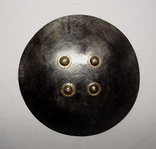 Antique Shield Dhal, Indo Persian, Mughal, 18th
