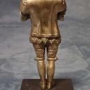 Antique Portuguese Bronze Sculpture Knight in Armor Nuno Alvares Portugal