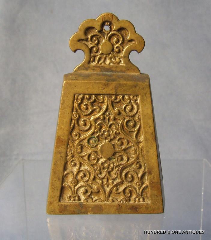 Antique Brass Bell Southeast Asia 19th century