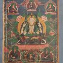 Antique Tibetan Thangka Thanka Avalokiteshvara Buddha Tangka 18th 19th c