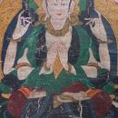 Antique Tibetan Thangka Thanka Avalokiteshvara Buddha Tangka 18th 19th c