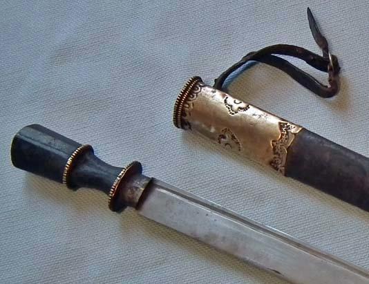 Antique Bhutanese Tibetan Sword Bhutan or Eastern Tibet 18th -19th c