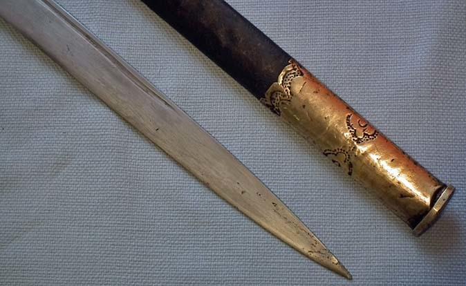 Antique Bhutanese Tibetan Sword Bhutan or Eastern Tibet 18th -19th c